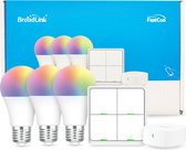 Viatel Smart Bulb 9W RGB Led Light Bulbs,Smart Hub,Switch ,BroadLink BLE Bluetooth Hot Sale Starter Kit
