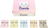 Bonnie baby - babysokjes - 5 paar - Kattenliefhebber - Poes - Kat