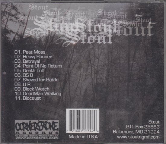 / stout 洋楽 n.g.m.f. Discogs | Releases | N.G.M.F. Stout – Stout rare / CD / 洋楽
