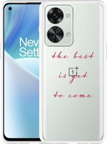 OnePlus Nord 2T Hoesje The Best - Designed by Cazy