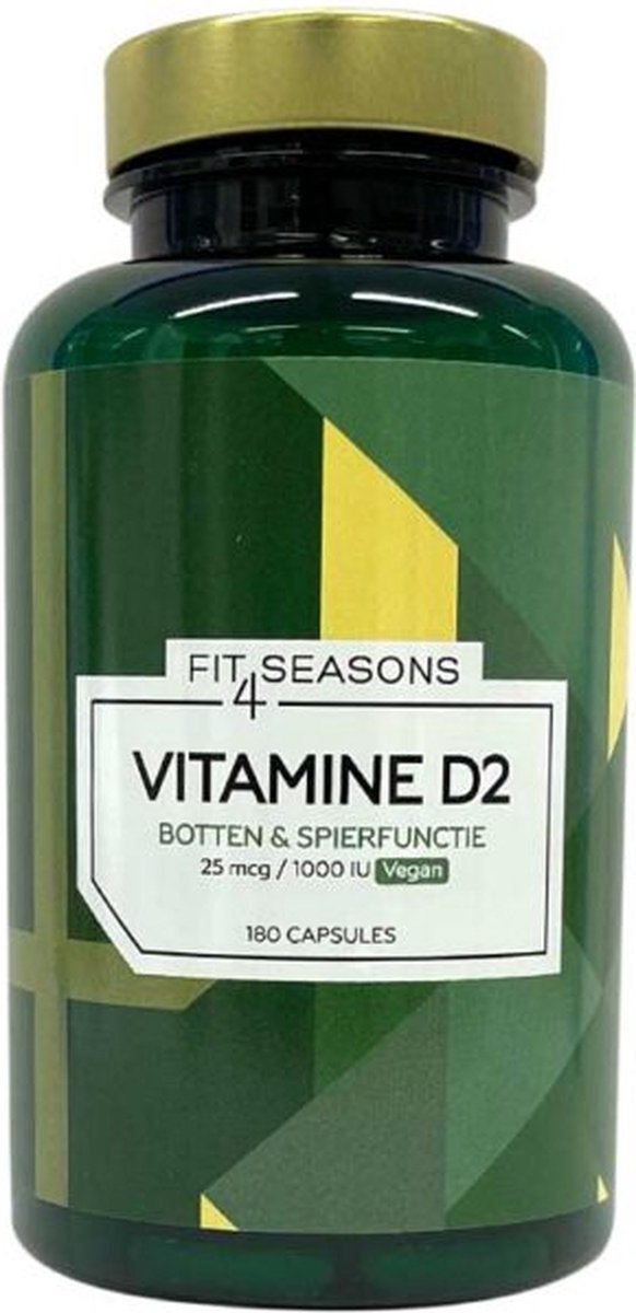 Vitamine D2 – 180 capsules