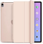 Ipad air 4 2020 hardcover - 10.9 inch – hard cover – iPad hoes - Hoes voor iPad – Tablet beschermer - roze