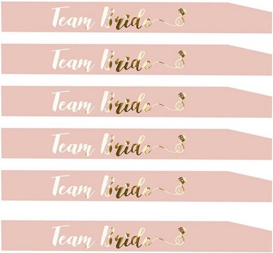 Bride to be 6 piece party package Enterrement de vie de jeune fille femme - Team bride - Bride to be sash - Bride to be veil - EVJF avec toute l'équipe de la mariée - Team bride sash - Bride to be 6 personnes