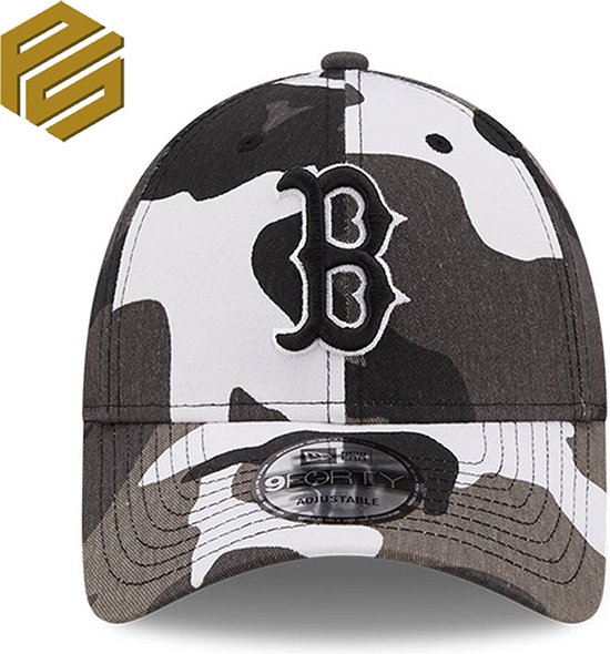 Boston Red Sox Camo Print Witte 9FORTY Pet New Era
