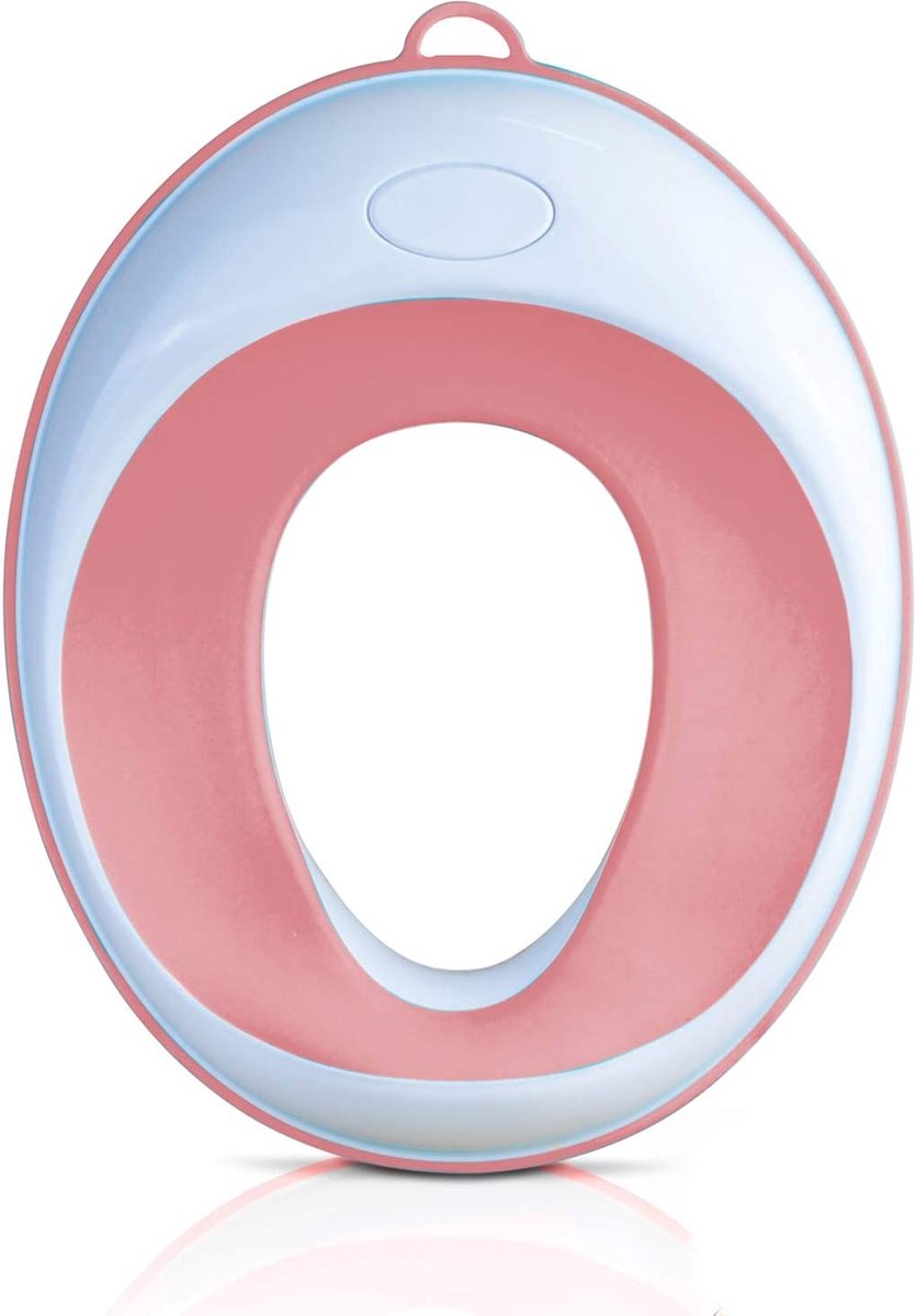 Toiletbril voor kinderen, voor jongens en meisjes, veilig antislip oppervlak in kleur, eenvoudige montage, GRIJS