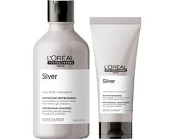 L'Oréal Silver shampoo en conditioner 300ml + 200ml