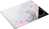 Chefcare Inductie Beschermer Roze Bloesem Bloemen - 77x59 cm - Afdekplaat Inductie - Kookplaat Beschermer - Inductie Mat