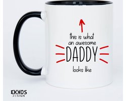 Best Dad mok - Vaderdag cadeau - Vaderdag - Vaderdag cadeau met tekst - Cadeau voor man - Cadeau voor hem - Mannen cadeautjes - Papa cadeau - Mokken en bekers - Cadeau voor vader - Valentijndag - Theeglazen - Koffiemok