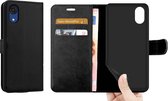 BixB Samsung Galaxy A03 Core Boekhoesje met pasjeshouder Zwart  – Samsung A03 Core Portomonee hoesje – Samsung A03 Bookcase – Boekhoesje samsung A03 Core
