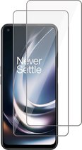 Screenprotector geschikt voor OnePlus Nord CE 2 Lite - Gehard Glas Beschermglas Tempered Glass Screen Protector - 2 Stuks