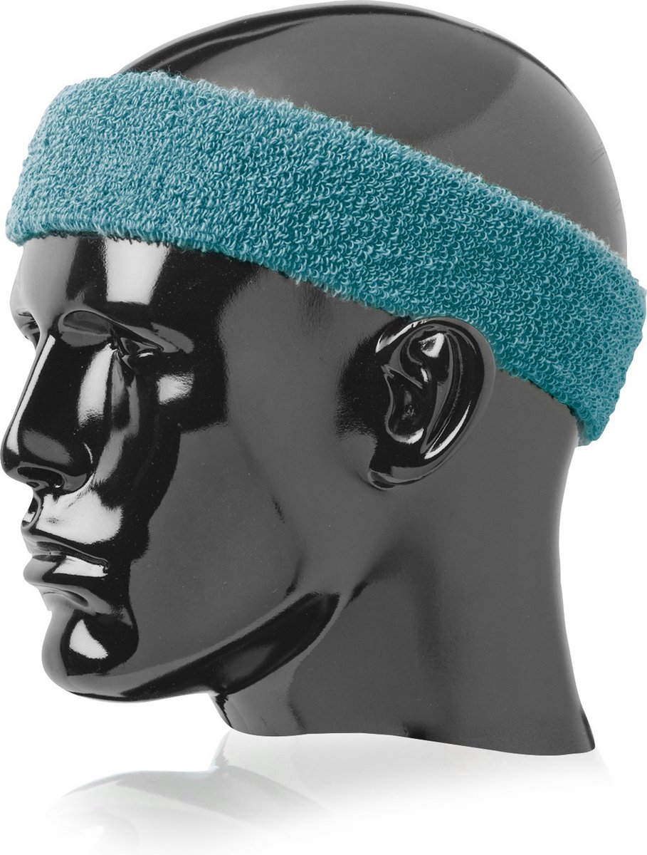 TCK - Sporthoofdband - Multisport - Pro - Sports Headband - Volwassenen - Teal - One Size