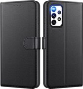 LuxeBass Hoesje geschikt voor Samsung Galaxy A33 5G - Boekhoesje - Zwart - Portemonneehoesje - telefoonhoes - gsm hoes - telefoonhoesjes