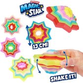 Fidget 3D ster -Hypno Move- 6ass LV | Hypnotiserende ster | regenboog kleuren | ster | sterren | fidget