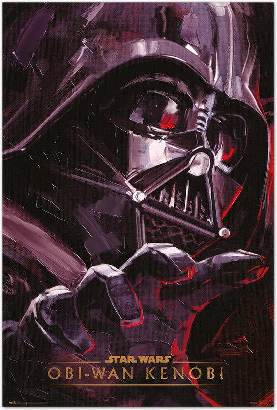 Affiche Star Wars - Dark Vador - Jedi - Obi Wan Kenobi - Ewan McGregor - 61 x 91,5 cm