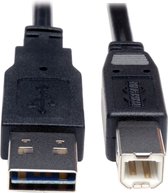 Tripp Lite UR022-010 USB-kabel 3,05 m USB 2.0 USB A USB B Zwart