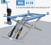 HXL6128 Nacelle ciseaux mobile Hauvrex - pont de nettoyage 2800kg - 220V
