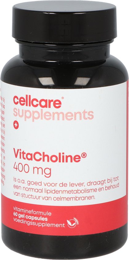 Foto: Cellcare vitacholine 400 mg 60 vegicaps cholinepreparaat