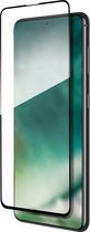 XQISIT Tough Gehard Glas Ultra-Clear Screenprotector voor Samsung Galaxy S22 - Zwart
