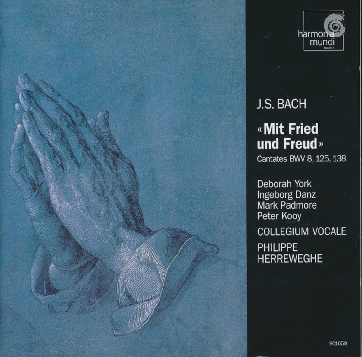 Bach: Mit Fried und Freud - Cantatas / Herreweghe, et al