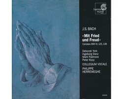 Bach: Mit Fried und Freud - Cantatas / Herreweghe, et al