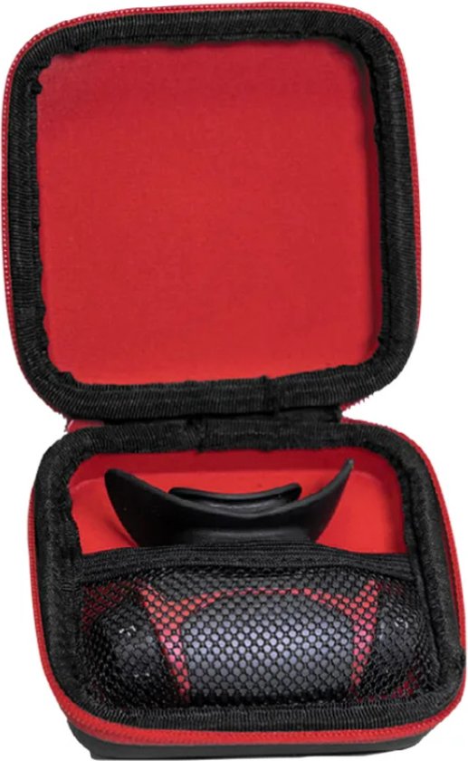 Housse De Protection Rigide Airofit Pro – Rouge/noir/gris, Sur Mesure Pour Appareil Respiratoire