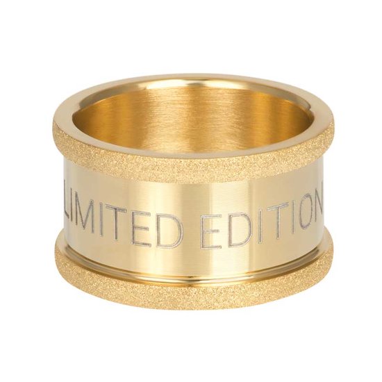 Basis ring Limited Edition 12mm Goud - Maat 19,5
