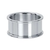 Basis ring 10 mm Zilver - Maat 18