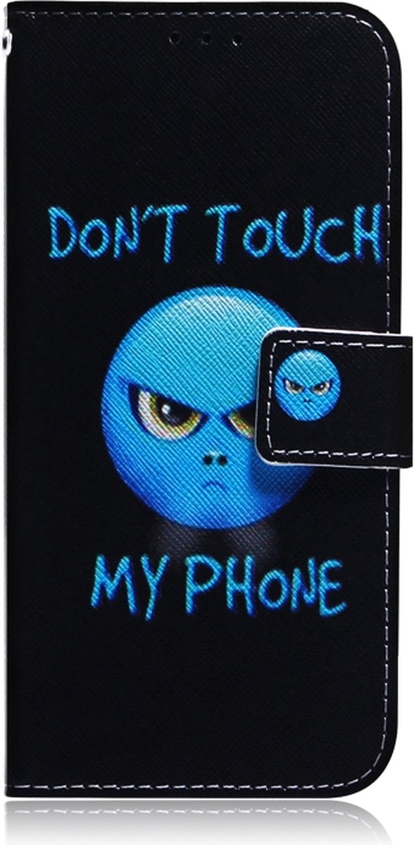 Don't touch book case hoesje Motorola Moto G42