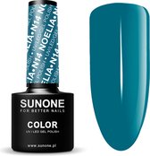 SUNONE UV/LED Hybride Gellak 5ml. – N14 Noelia - Turquoise - Glanzend - Gel nagellak