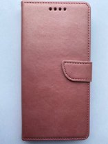 Geschikt voor Samsung Galaxy A52 / A52 5g hoesje - Kunstleer Book Case - Licht roze met extra ruimte voor briefgeld