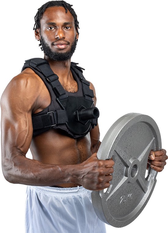 Eki Future - Gilet de musculation jusqu'à 110 KG – Gilet de Fitness – Poids  | bol.