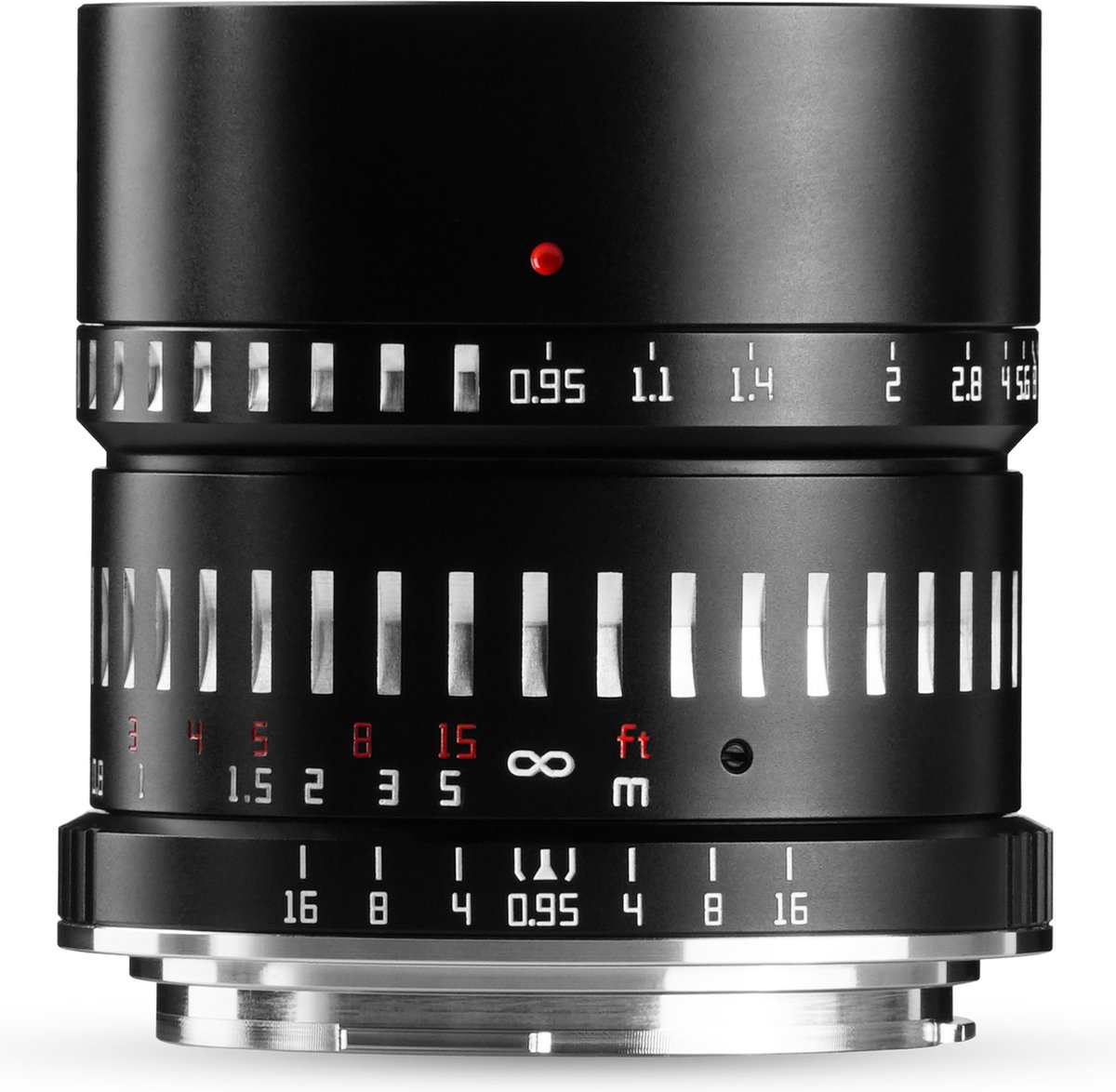 TT Artisan - Cameralens - 50mm F/0.95 APS-C for Leica/sigma L-mount, black + silver