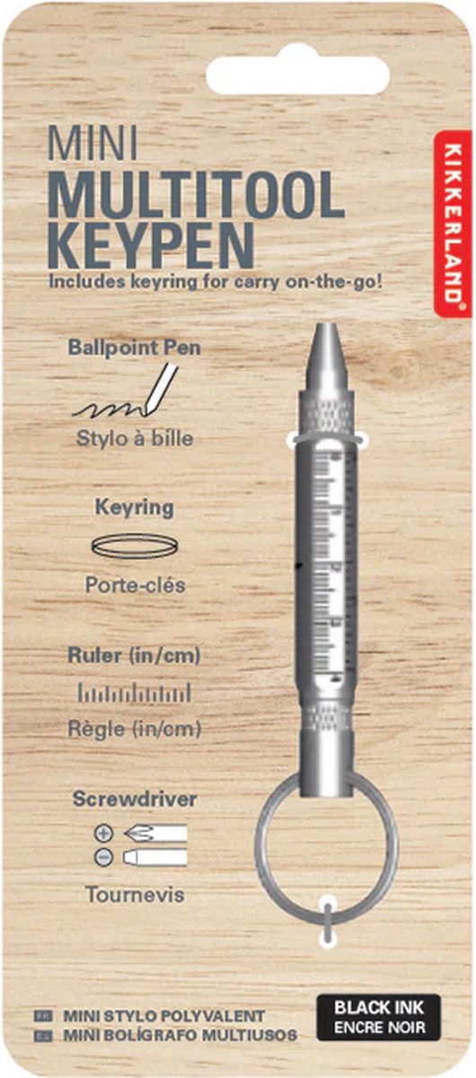 Mini stylo multi-outils – Kikkerland Design Inc