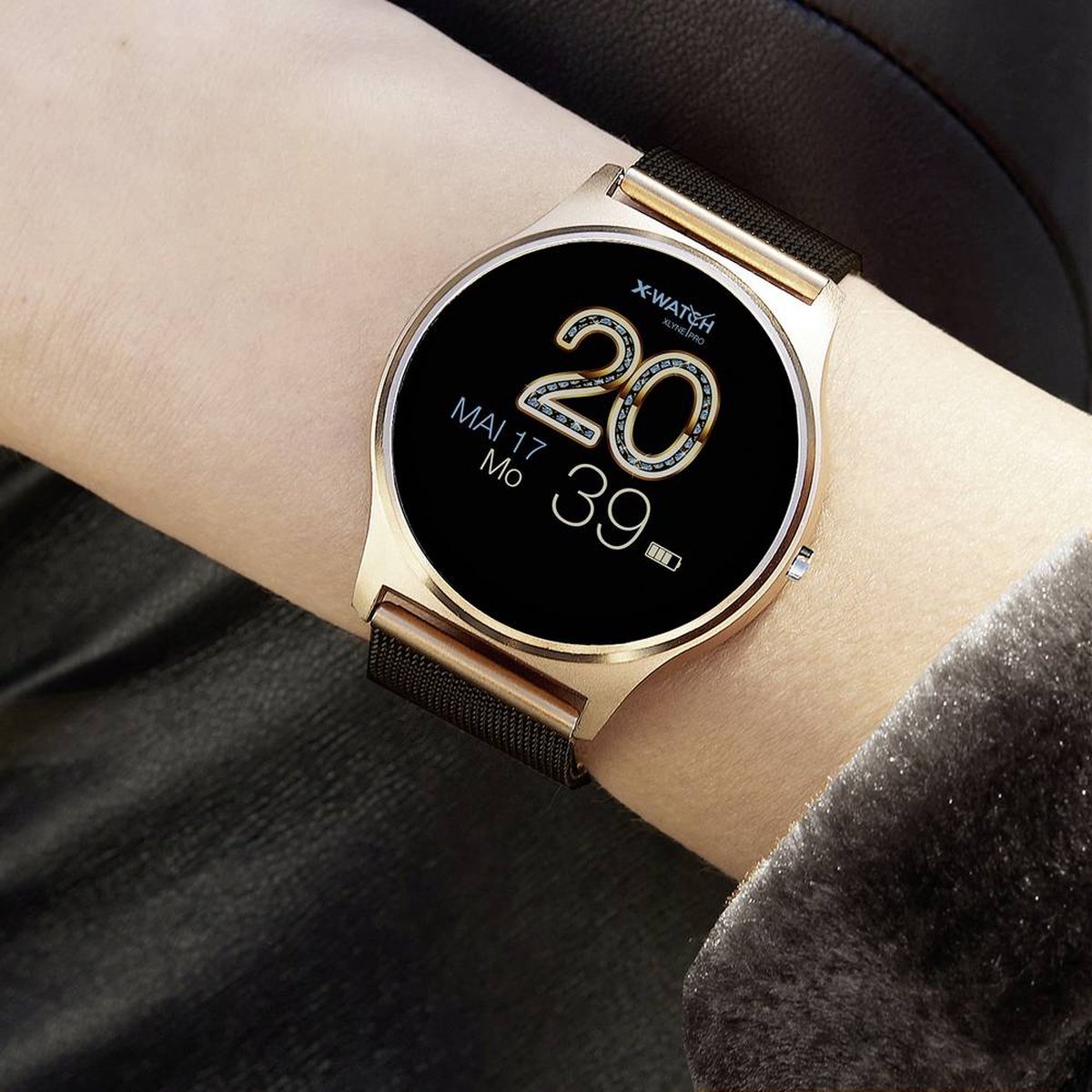 X WATCH Joli XW PRO Smartwatch Zwart bol
