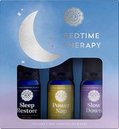 Woolzies Bedtime Therapy Sleep Essential Oil Blends for Diffuser | Includes Power Nap, Slow Down, & Sleep Restore for Aromatherapy | 10 ML