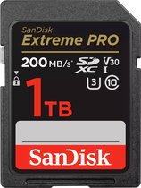 Bol.com SanDisk Extreme PRO SDXC-kaart 1000 GB Class 10 UHS-I Schokbestendig Waterdicht aanbieding