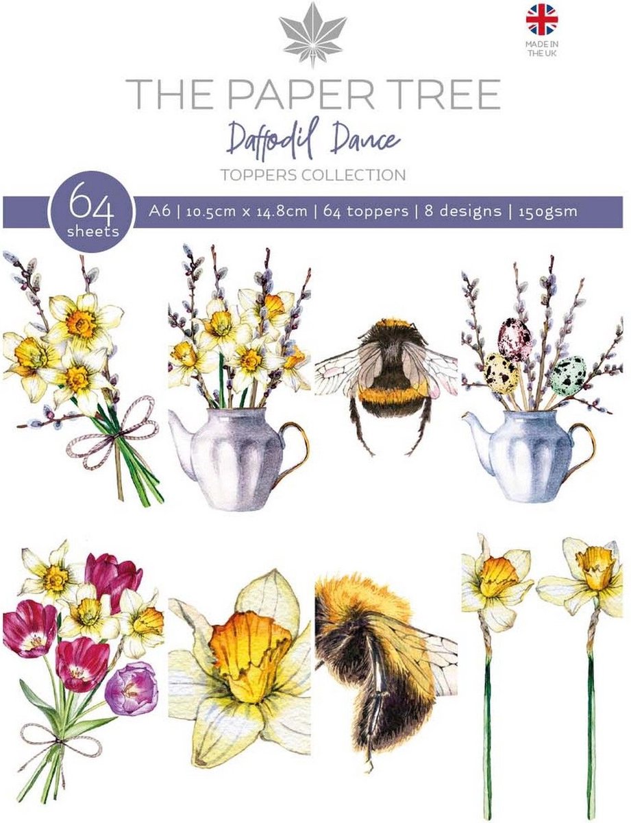 The Paper Tree Daffodil dance toppers collection PTC1199