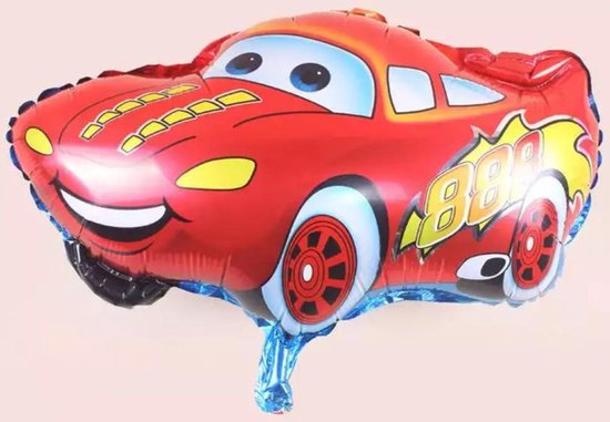 Cars | Folieballon | Ballon | Lightning McQueen | Bliksem McQueen | XL ballon | Feest