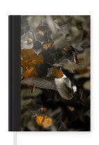 Carnet - Carnet d'écriture - Vogel - Colibri - Or - Carnet - Format A5 - Bloc-notes