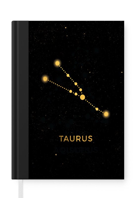 Notitieboek – Schrijfboek – Sterrenbeeld – Taurus – Astrologie – Notitieboekje – A5 formaat – Schrijfblok