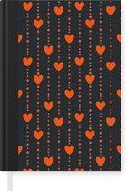 Notitieboek - Schrijfboek - Valentijn cadeautje voor haar - Liefde - Valentijn - Notitieboekje klein - A5 formaat - Schrijfblok