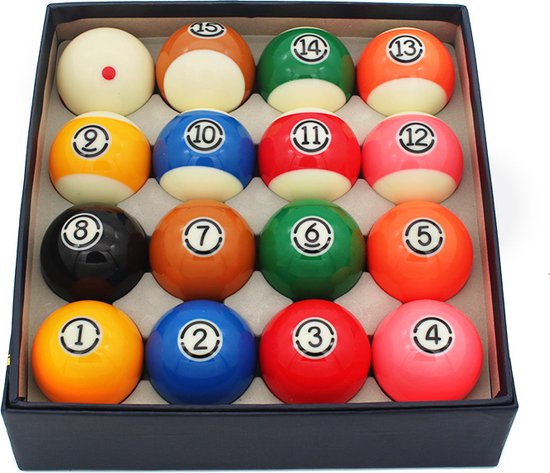 Pegasi 5-star Poolballen set 57,2mm Pro - Fenolhars - Duurzame Pool ballen - Biljartballen - Biljart