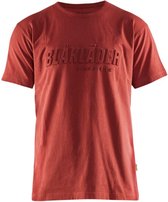 Blaklader T-shirt 3D 3531-1042 - Gebrand rood - M