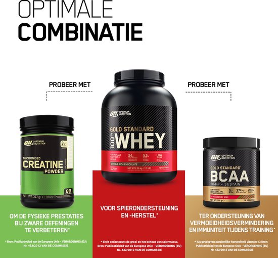 Optimum Nutrition Gold Standard 100% Whey Protein - French Vanilla - Proteine Poeder - Eiwitshake - 2270 gram (71 servings)