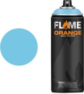Molotow Flame Orange - Spray Paint - Spuitbus verf - Synthetisch - Hoge druk - Matte afwerking - 400 ml - lightning blue