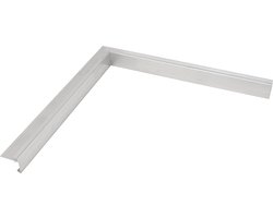 Wovar Daktrim Aluminium Binnenhoek 4.5 x 4.5 x 40 cm | Per Stuk