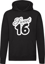 Sweet 16 Sweater | 16e verjaardag | 16 jaar | sweet sixteen |  Trui | Hoodie |  cadeau | kado  | Unisex
