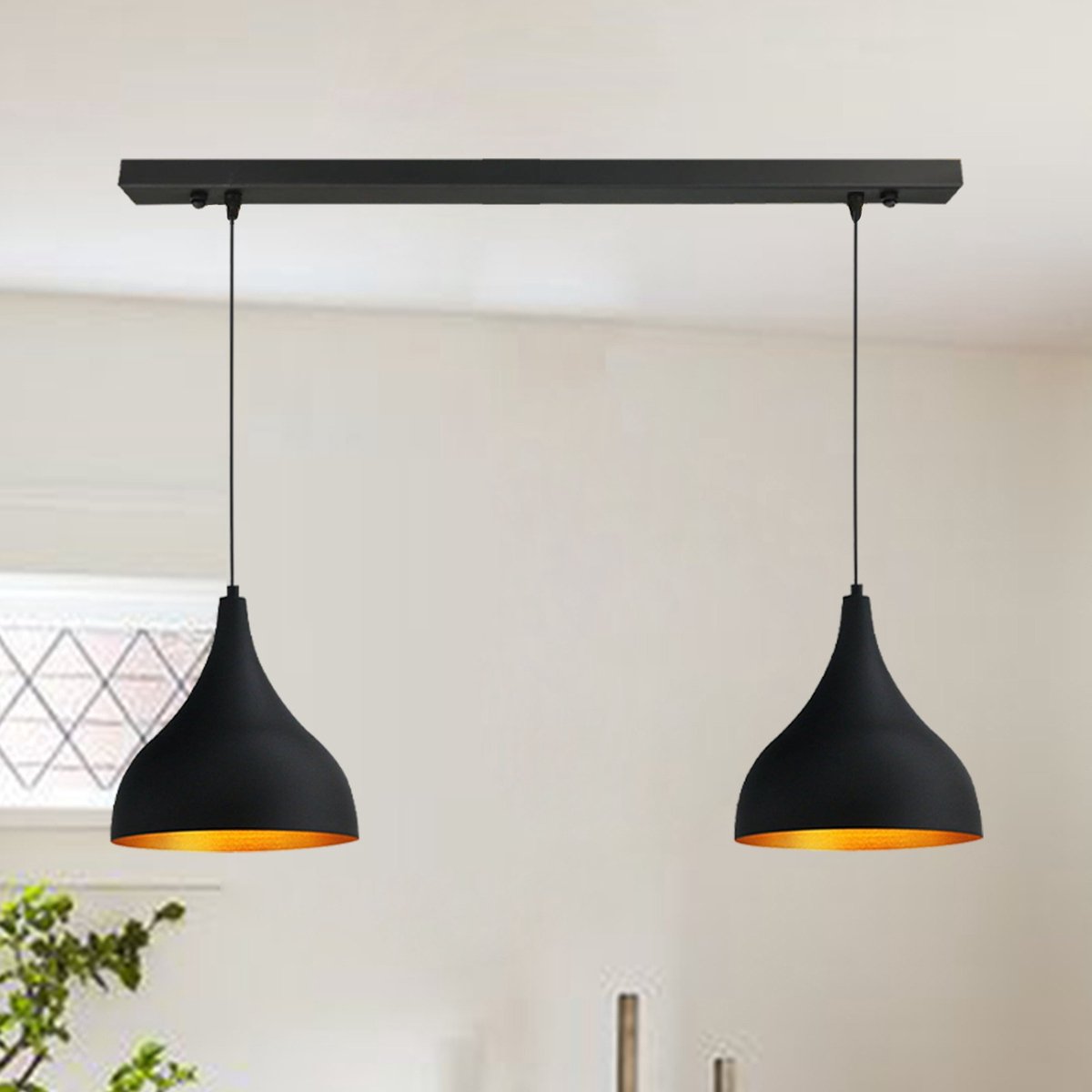 Bamyum Hanglamp Zwart Lamp Plafondlamp