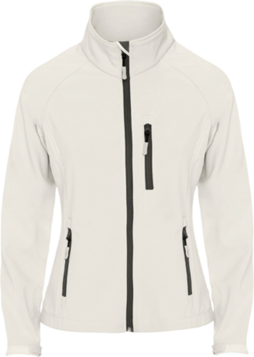 Roly Women´ Antartida Softshell Jacket RY6433 Pearl 011 Wit
