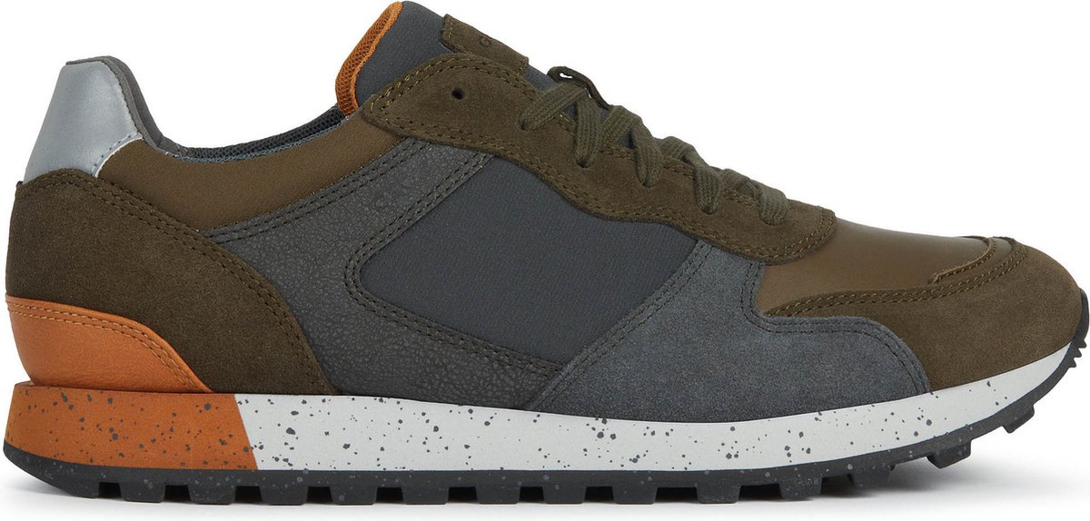 GEOX U Ponente Heren Sneakers - Blauw - Maat 40 | bol.com